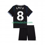 Camisolas de futebol Chelsea Enzo Fernandez 8 Criança Equipamento 3ª 2025/26 Manga Curta